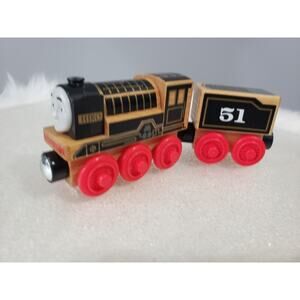 HIRO Wood‎ Exposed 2017 Thomas & Friends Wooden Trains RARE W/car